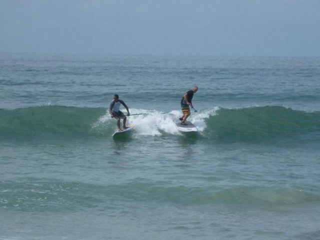  pagaiare con gli amici 